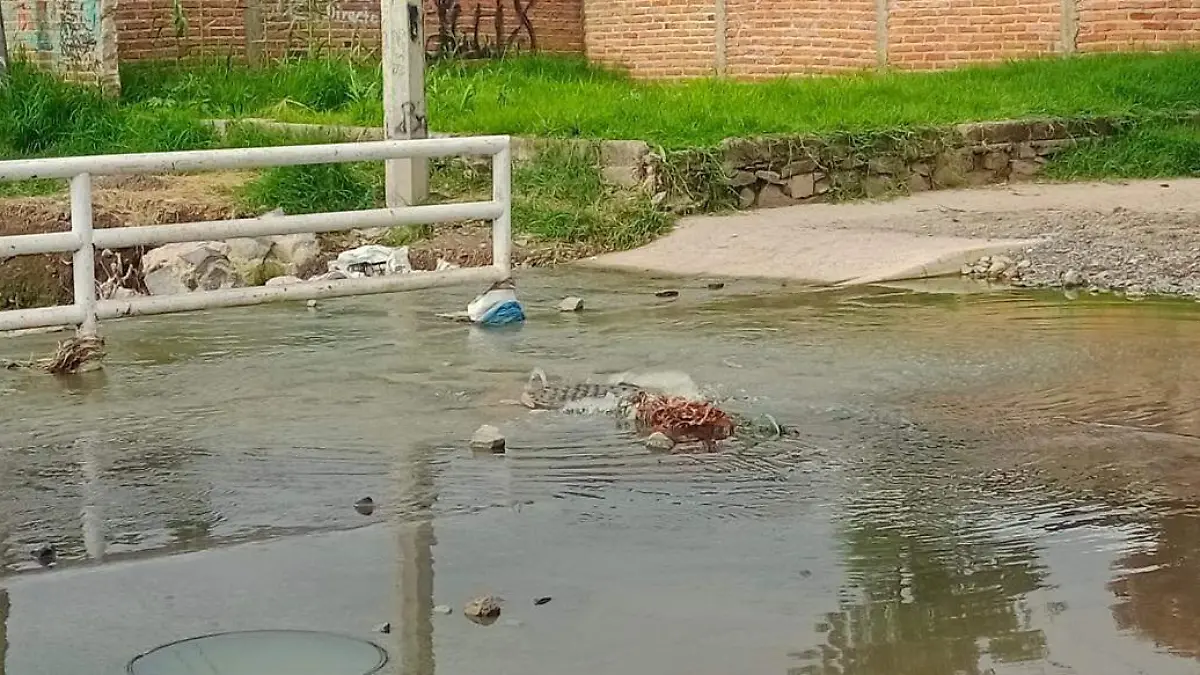 Afectaciones en La Duraznera, en Tlaquepaque